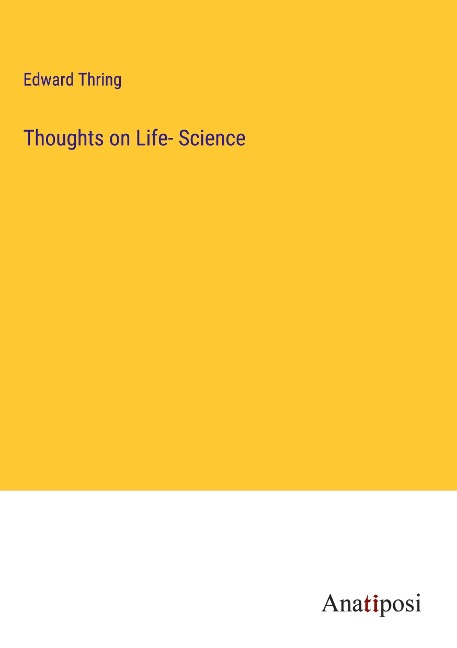 Thoughts on Life- Science