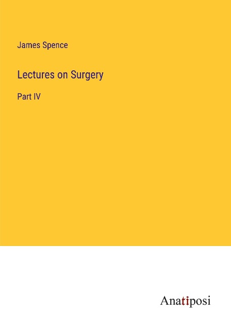 Lectures on Surgery: Part IV