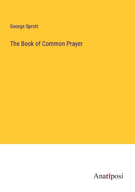 The Book of Common Prayer