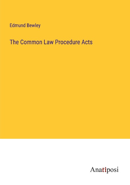 The Common Law Procedure Acts