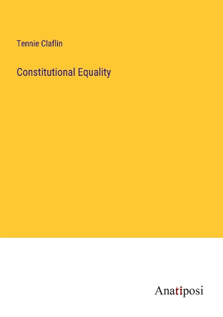 Constitutional Equality
