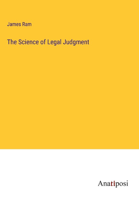 The Science of Legal Judgment