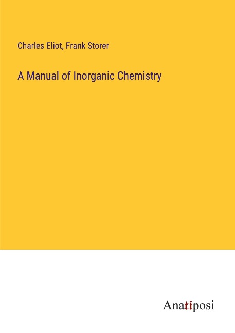 A Manual of Inorganic Chemistry