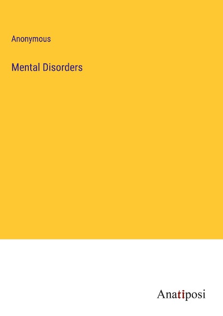 Mental Disorders