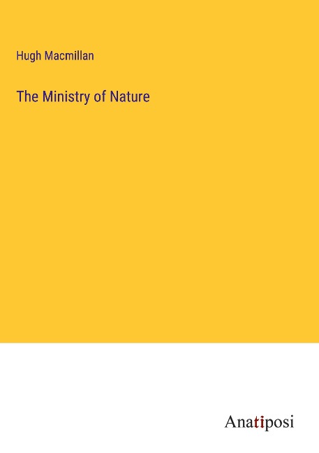 The Ministry of Nature