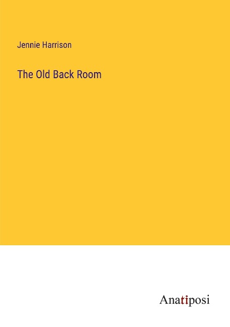 The Old Back Room