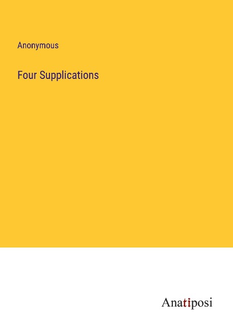 Four Supplications