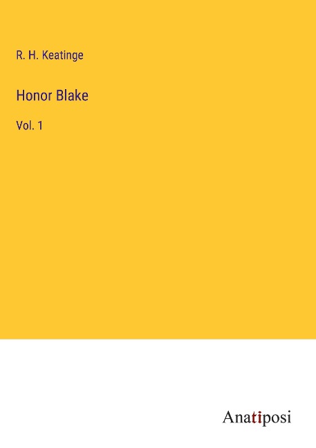 Honor Blake: Vol. 1