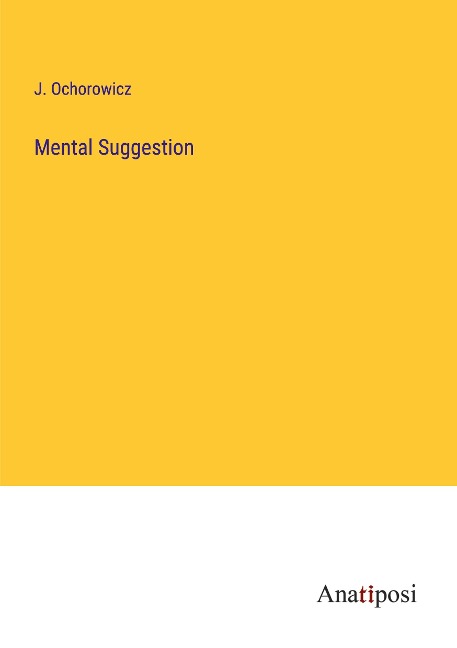 Mental Suggestion