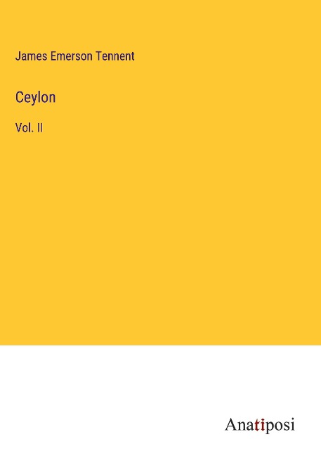 Ceylon: Vol. II