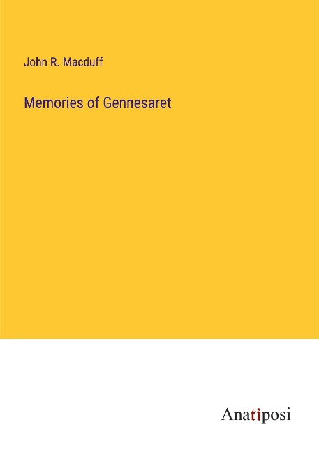 Memories of Gennesaret