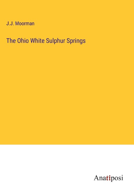 The Ohio White Sulphur Springs