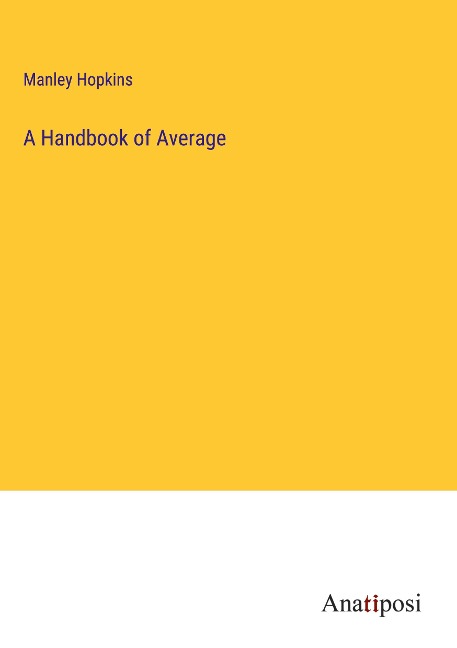 A Handbook of Average