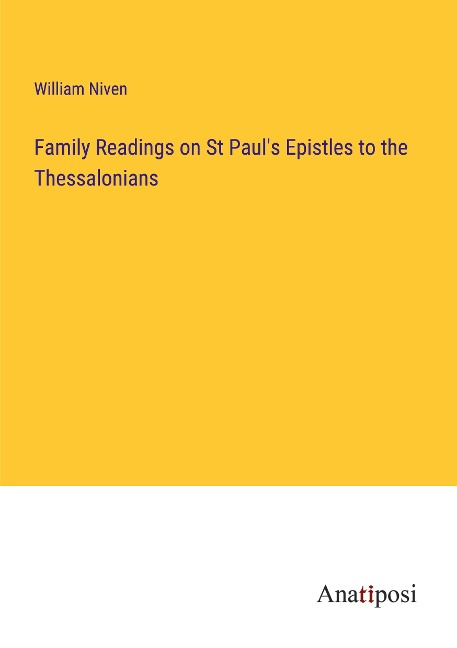 Family Readings on St Pauls Epistles to the Thessalonians