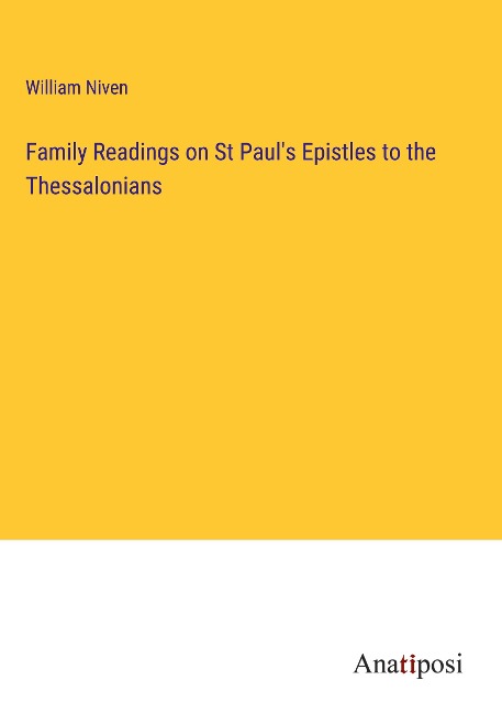 Family Readings on St Pauls Epistles to the Thessalonians