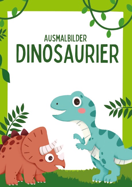 Ausmalbilder Dinosaurier: Ausmalbilder von Dinos für Kinder