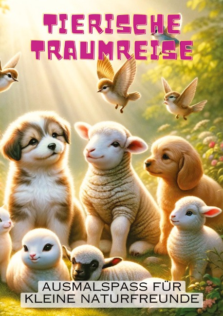 Tierische Traumreise: Ausmalen, entspannen und die Fantasie beflügeln: Kreative Stunden mit Stiften und Farben