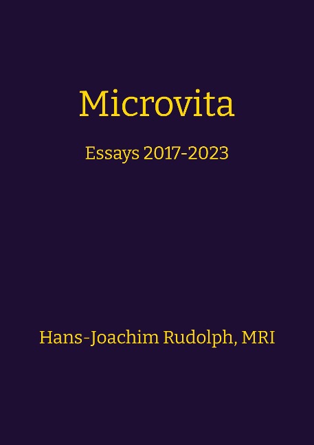 Microvita: Essays 2017-2023