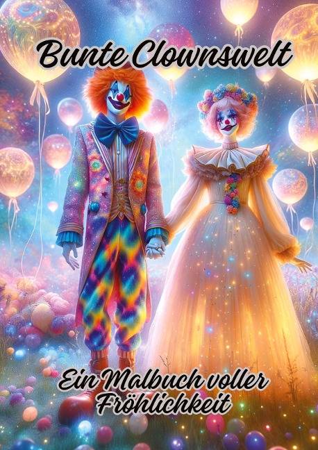 Bunte Clownswelt: Ein Malbuch voller Fröhlichkeit