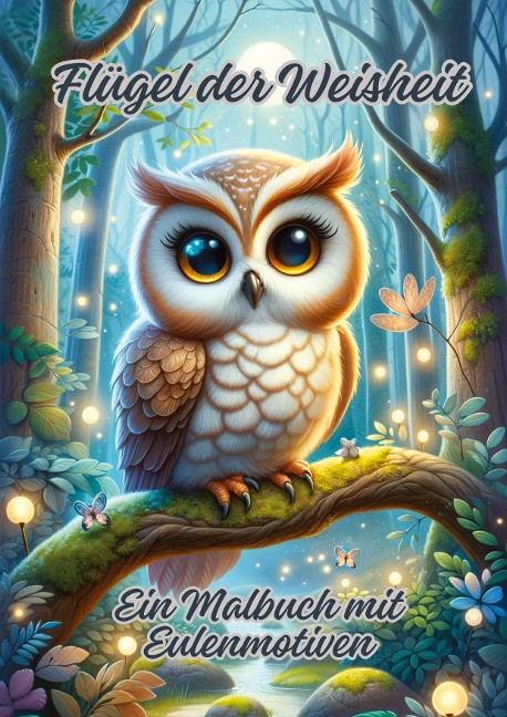 Flügel der Weisheit: Ein Malbuch mit Eulenmotiven