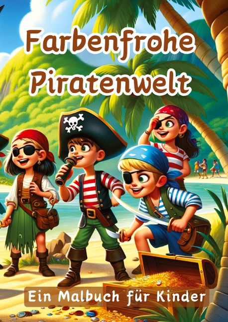 Farbenfrohe Piratenwelt: Ein Malbuch für Kinder
