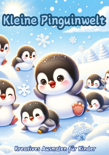 Kleine Pinguin-Welt: Kreatives Ausmalen für Kinder