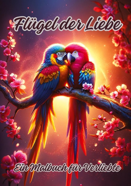 Flügel der Liebe: Ein Malbuch für Verliebte