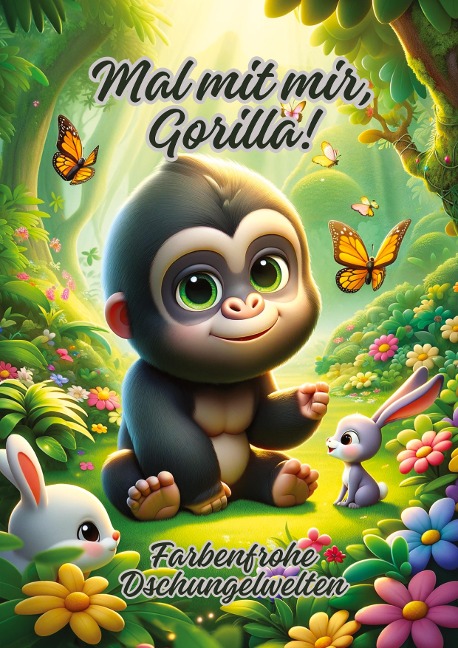 Mal mit mir, Gorilla!: Farbenfrohe Dschungelwelten