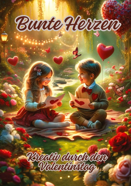 Bunte Herzen: Kreativ durch den Valentinstag
