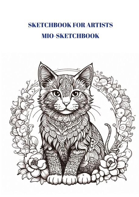 A4 Sketchbook for Artists: Mio Sketchbook: Softcover with 100 pages (50 sheets) - 297cm x 210cm drawing pad paper - sketch pad for sketch pencil