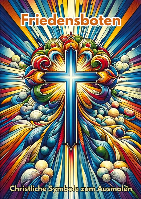 Friedensboten: Christliche Symbole zum Ausmalen
