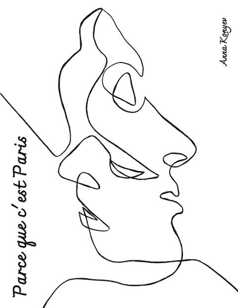 Parce que cest Paris.: Englische Ausgabe.