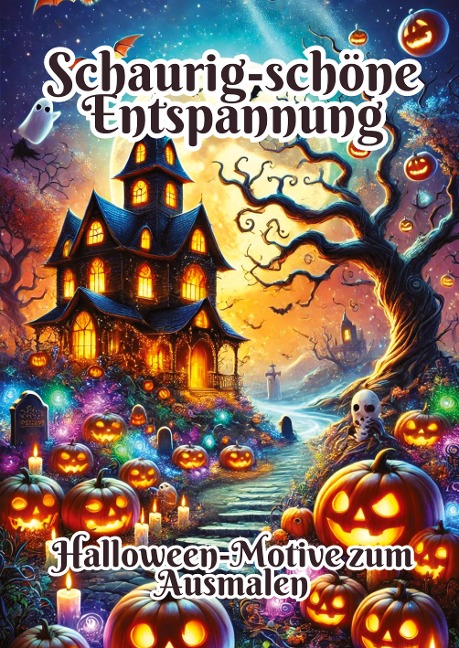 Schaurig-schöne Entspannung: Halloween-Motive zum Ausmalen