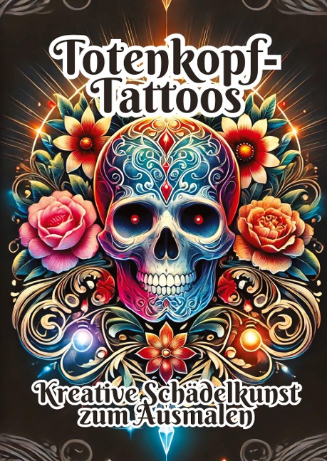 Totenkopf-Tattoos: Kreative Schädelkunst zum Ausmalen