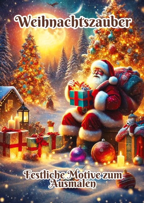 Weihnachtszauber: Festliche Motive zum Ausmalen