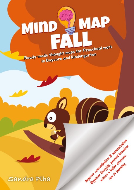 KitaFix-Mindmap Fall (Ready-made thought maps for Preschool work in Daycare and Kindergarten): Improve concentration & memorization Organize thoughts, prevent boredom,  achieve a better overview, fun in learning