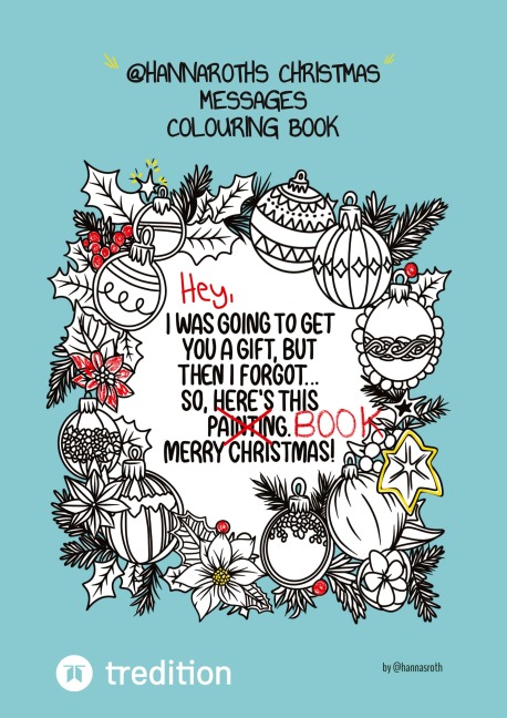 @hannaroths Christmas Messages: Colouring Book