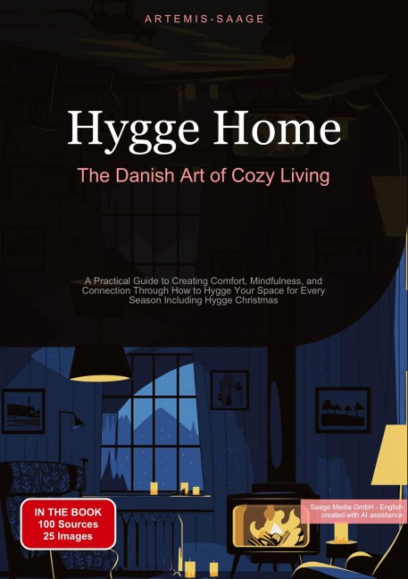 Hygge Home: The Danish Art of Cozy Living: A Practical Guide to Creating Comfort, Mindfulness, and Connection Through How to Hygge Your Space for Every Season Including Hygge Christmas