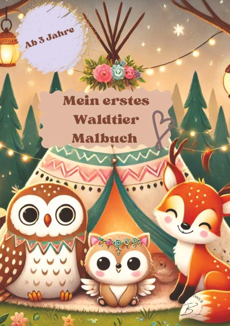 Mein erstes Waldtier Malbuch