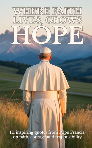 Where faith lives, grows hope: 111 inspiring quotes from Pope Francis  on faith, courage and responsibility