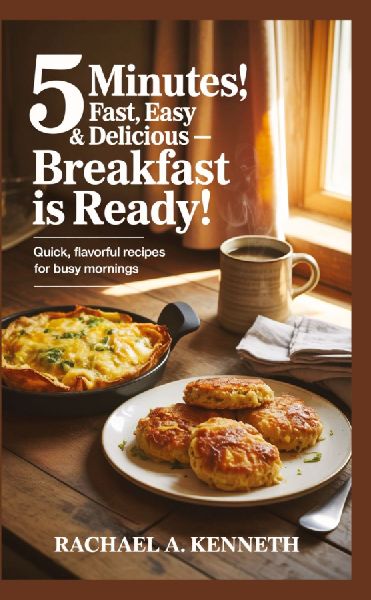 5 MINUTES! FAST, EASY & DELICIOUS - BREAKFAST IS READY!: Quick, Flavorful Recipes for Busy Mornings