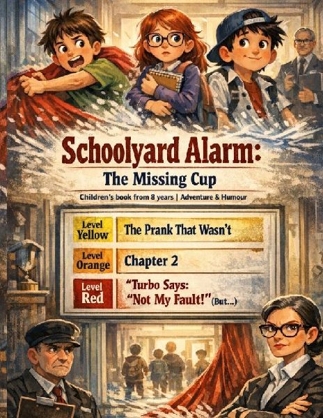 Schoolyard Alarm: The Missing Cup: Childrens book from 8 years | Adventure & humour