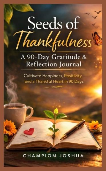 Seeds of Thankfulness: A 90-Day Gratitude & Reflection Journal