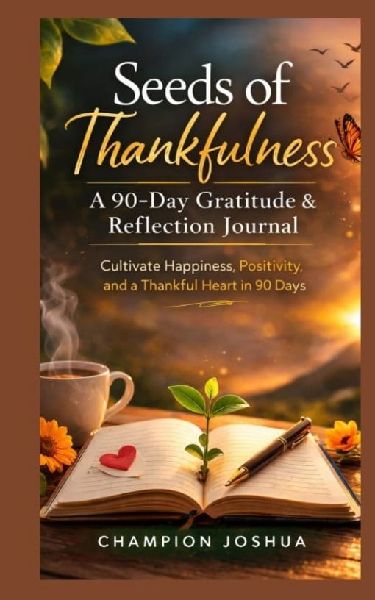 Seeds of Thankfulness: A 90-Day Gratitude & Reflection Journal