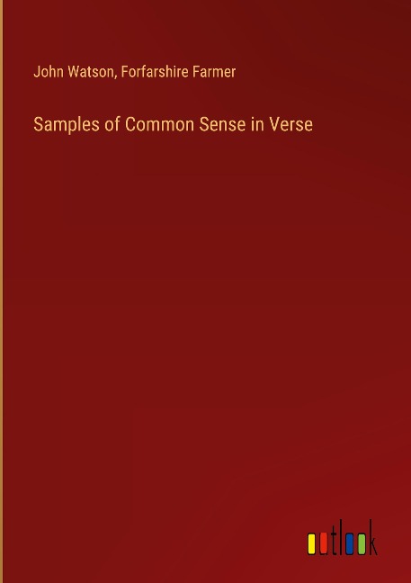 Samples of Common Sense in Verse