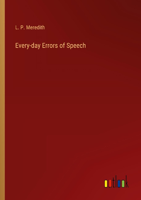 Every-day Errors of Speech
