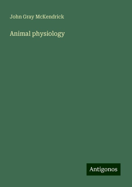 Animal physiology