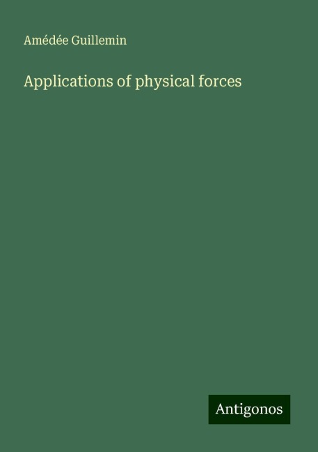 Applications of physical forces