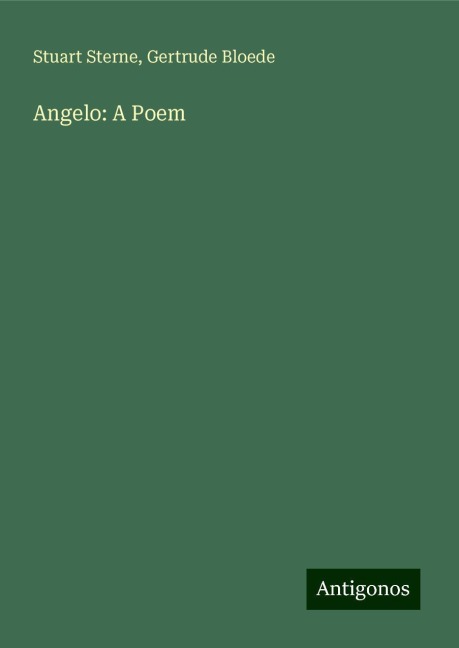 Angelo: A Poem