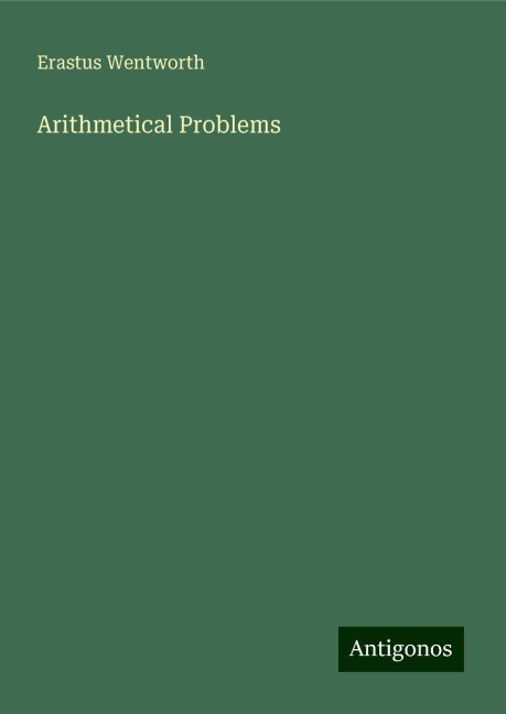 Arithmetical Problems